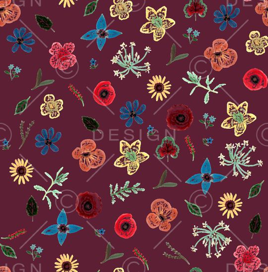 花朵印花华亿平台图片