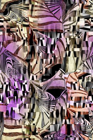 冷调暗花印花华亿平台图片