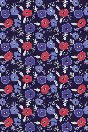 小碎花印花华亿平台图片