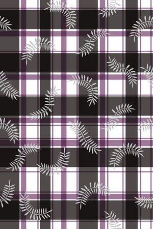 格子印花华亿平台图片