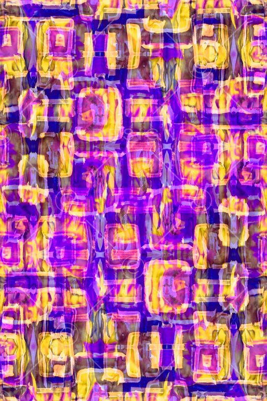 波浪条纹印花华亿平台图片