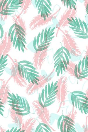 清新淡雅印花华亿平台图片