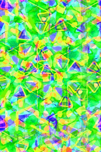 640491-水彩艺术色块