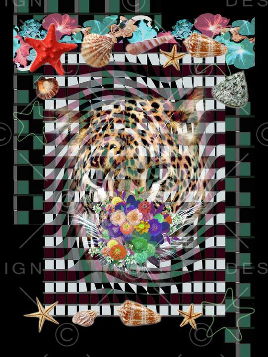 格子印花华亿平台图片