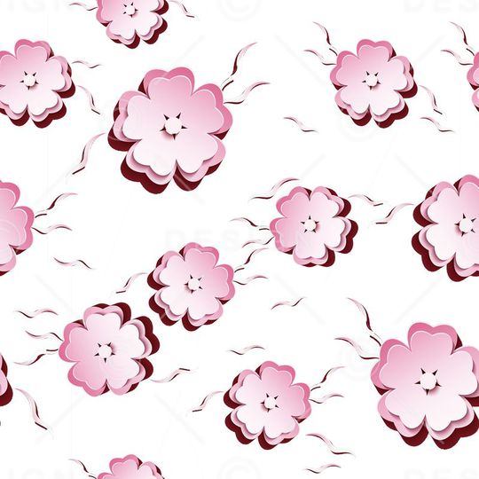 花朵印花华亿平台图片