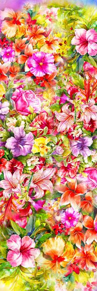 花朵印花华亿平台图片