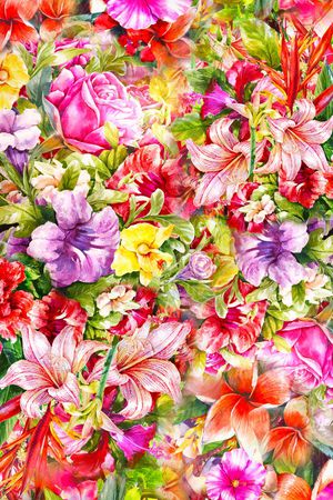 花朵印花华亿平台图片