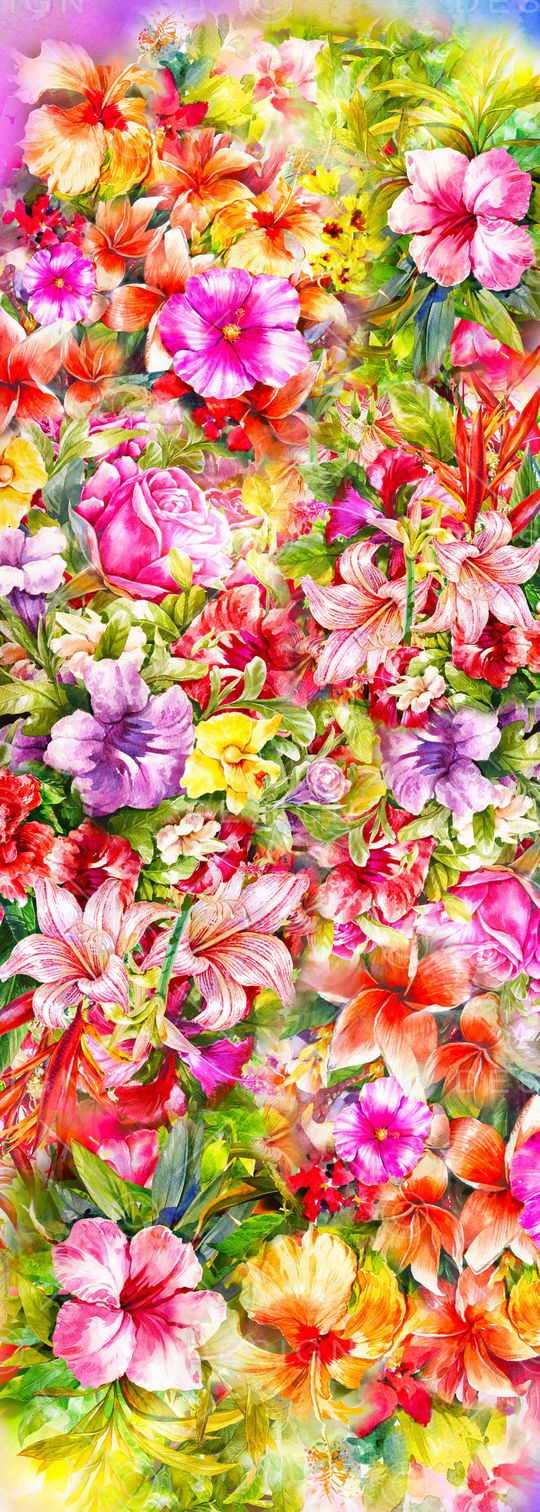 花朵印花华亿平台图片