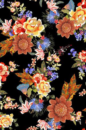 欧美印花华亿平台图片