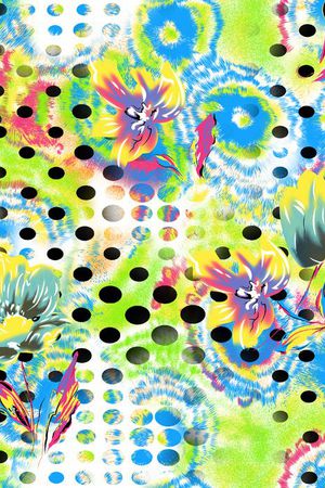 花朵印花华亿平台图片