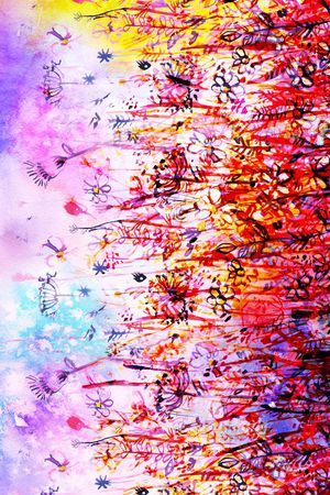 艺术风格丝巾印花华亿平台图片