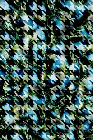 马赛克印花华亿平台图片