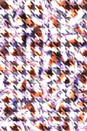 马赛克印花华亿平台图片