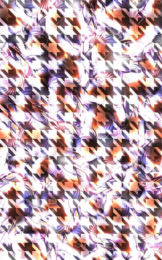 马赛克印花华亿平台图片