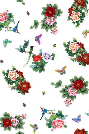 花朵印花华亿平台图片