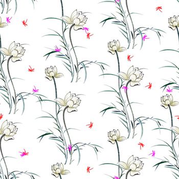 中国风印花华亿平台图片