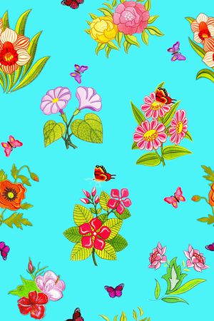 旗袍印花华亿平台图片