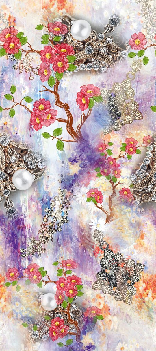 抽象印花华亿平台图片