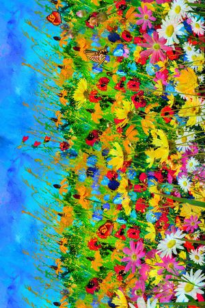 艺术风格丝巾印花华亿平台图片