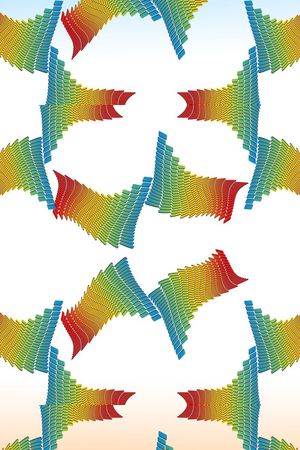 丝巾围巾秀场印花华亿平台图片
