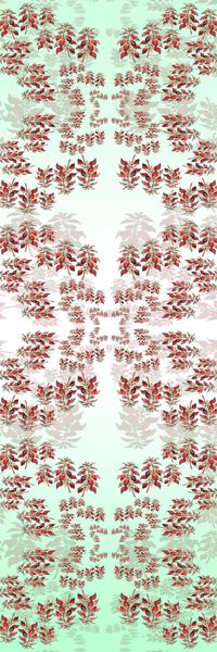 花卉组合印花华亿平台图片