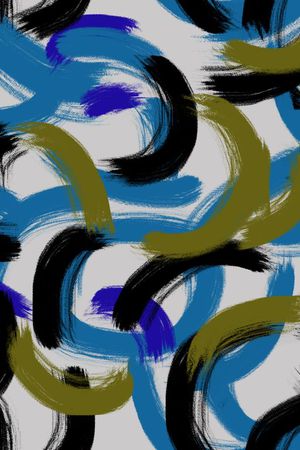 抽象水墨纹理印花华亿平台图片