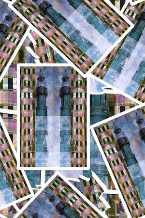 建筑印花华亿平台图片