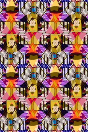 菱形印花华亿平台图片