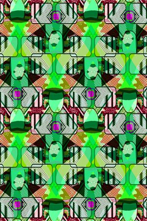 菱形印花华亿平台图片