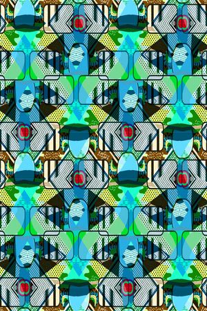 菱形印花华亿平台图片