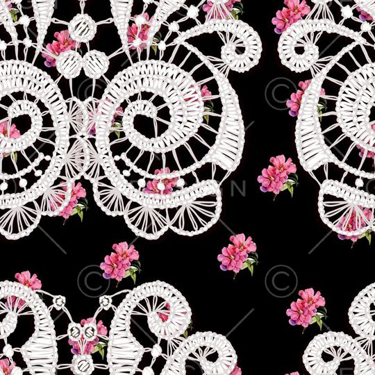 花朵印花华亿平台图片