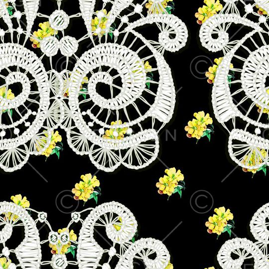 花朵印花华亿平台图片