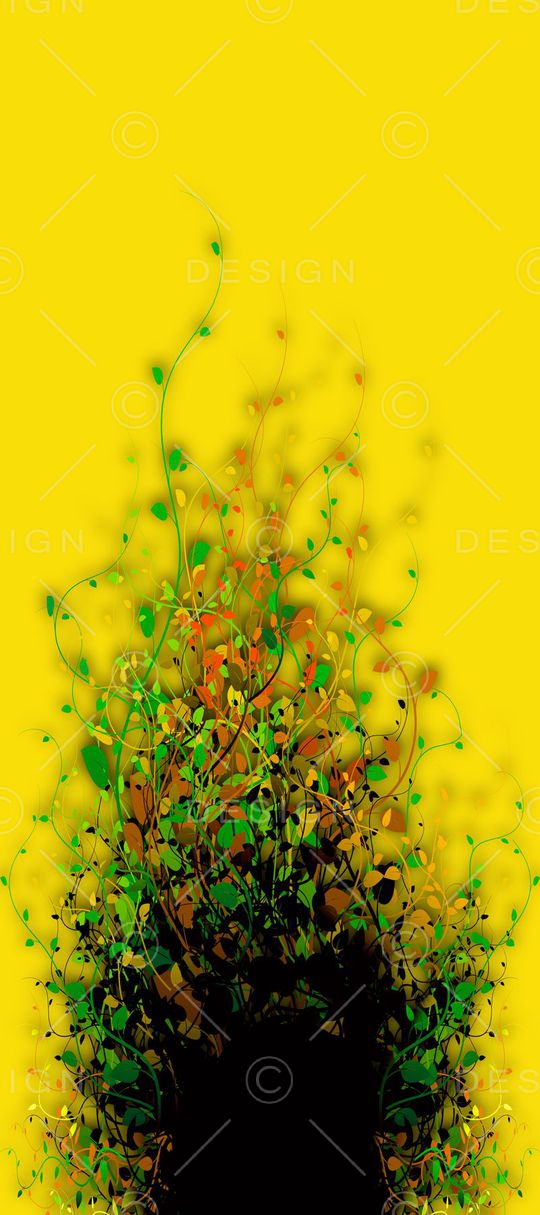 树枝印花华亿平台图片