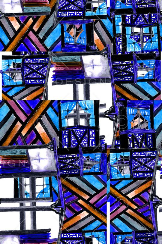 色块印花华亿平台图片