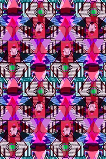 641046-凌乱搞笑条纹