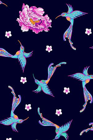 鸟印花华亿平台图片