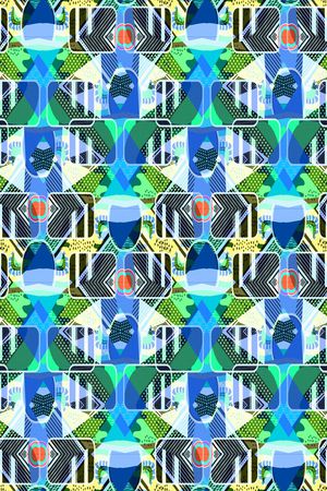 菱形印花华亿平台图片