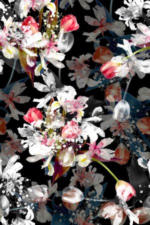 小碎花印花华亿平台图片