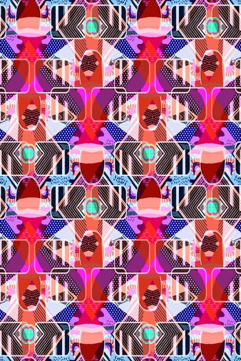 641090-凌乱搞笑条纹