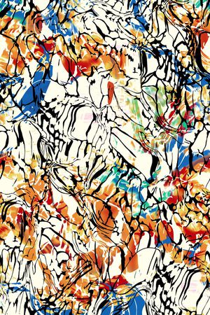 条纹印花华亿平台图片