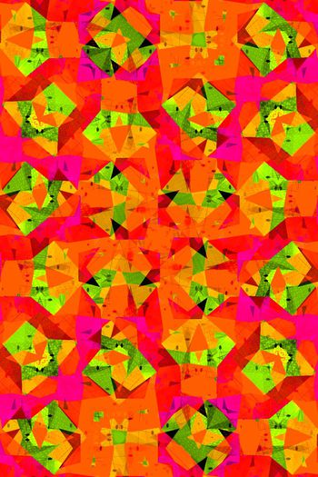 641155-撞色色块艺术