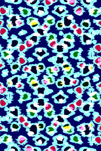 641209-撞色迷彩艺术效果