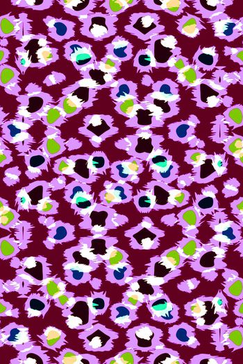 641226-撞色迷彩艺术效果