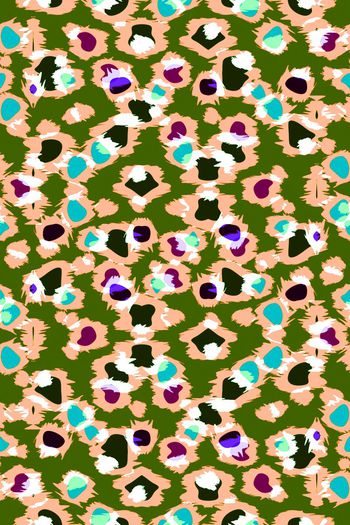 641232-撞色迷彩艺术效果