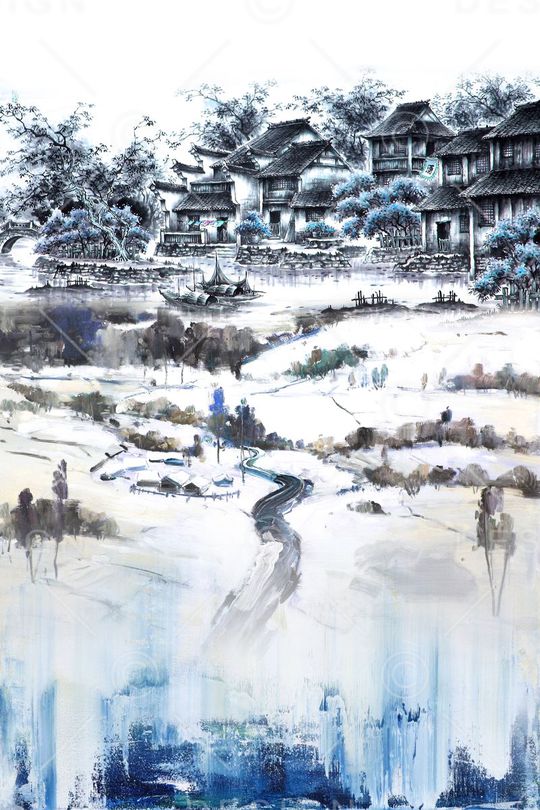 风景印花华亿平台图片