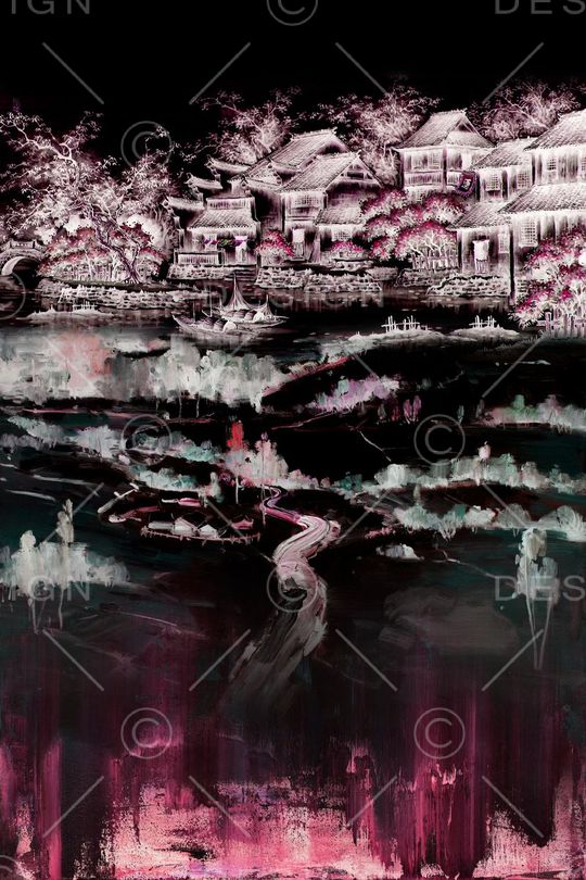 风景印花华亿平台图片