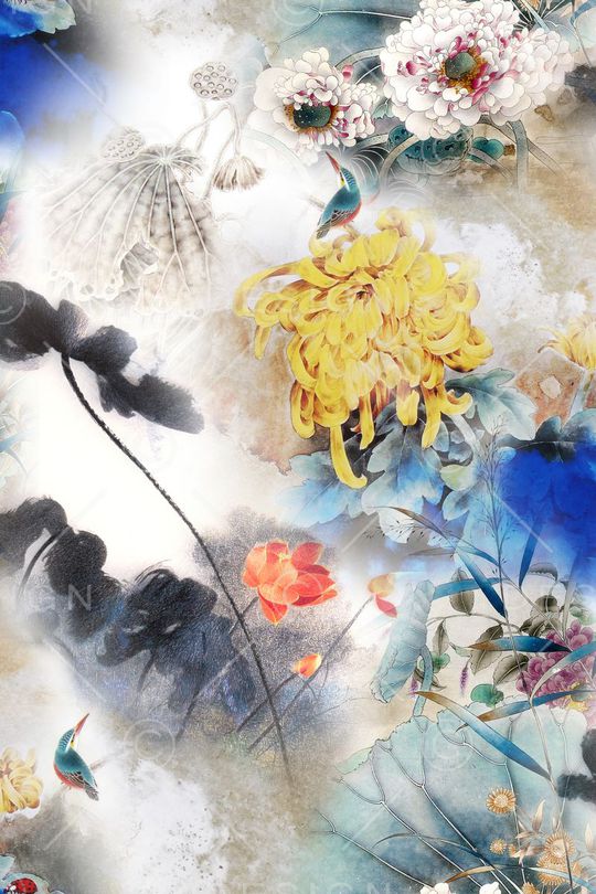 民族风印花华亿平台图片