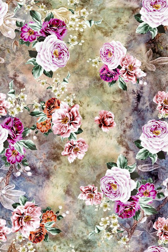 玫瑰印花华亿平台图片