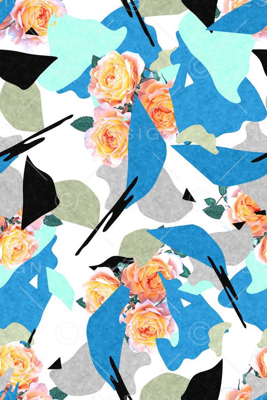 流行时尚印花华亿平台图片