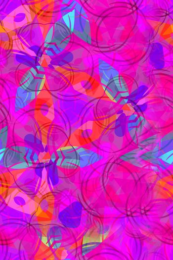 641336-炫彩艺术色块